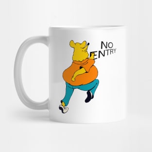 NO ENTRY RAT Mug